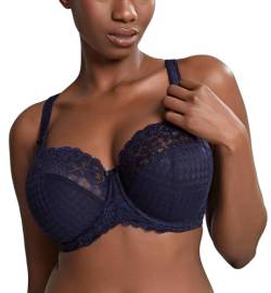 Panache Damen Envy Balconnet Spitzen (7285) BH, Marineblau, 70DD von Panache