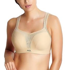 Panache Damen High Impact Bügel BH Sport-BHS, Latte, 70D von Panache