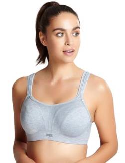 Panache Damen Underwire Bra Sport-BH, Grau, 70GG von Panache