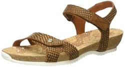 Panama Jack Damen Dania Snake Offene Sandalen mit Keilabsatz, Braun (Bark), 36 EU von Panama Jack