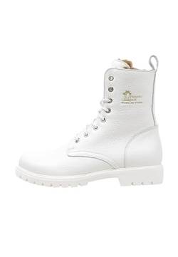 Panama Jack Damen Frisia Combat Boot, Blanco, 40 EU von Panama Jack