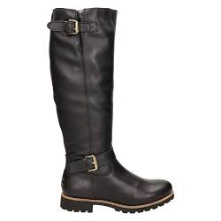 Panama Jack Damen Klassische Stiefel Amberes Igloo Trav, Frauen Stiefel,Lammfell,Reißverschluss,Lady,Ladies,Boots,Winterschuhe,Schwarz,37 EU / 4 UK von Panama Jack