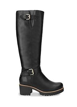 Panama Jack Damen Klassische Stiefel Phaedra Igloo Trav, Frauen Stiefel,Lammfell,Reißverschluss,Lady,Ladies,Boots,Winterschuhe,Schwarz,38 EU / 5 UK von Panama Jack