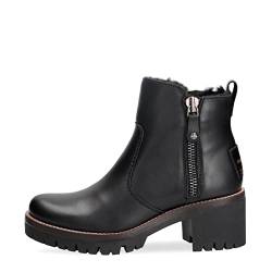 Panama Jack Damen Klassische Stiefeletten Pauline Trav, Frauen Stiefeletten,Reißverschluss,bootee,booties,halbstiefel,Schwarz,38 EU / 5 UK von Panama Jack