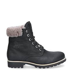 Panama Jack Damen Panama 03 Igloo Springerstiefel, B39 Nobuck Schwarz/Schwarz, 37 EU von Panama Jack