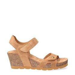 Panama Jack Damen Sandaletten Vila, Frauen Sandalen,Ohne Verschluss,sommerschuhe,freizeitschuhe,strandschuhe,high,heels,Lederfarben,41 EU / 8 UK von Panama Jack