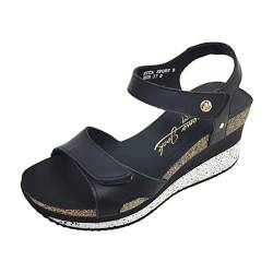 Panama Jack Damensandalen Nica Sport B10 Napa Negro/Black 37 EU von Panama Jack