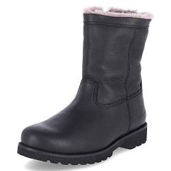 Panama Jack Fedro Igloo Herren Warm gefüttert Schlupfstiefel Halbschaft Stiefel & Stiefeletten, Schwarz (Black), 42 EU von Panama Jack