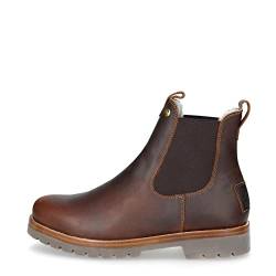 Panama Jack Herren Chelsea Boots Burton Igloo, Männer Stiefeletten,Lammfell,Ohne Verschluss,Schlupfstiefel,Boots,Bootee,Kastanienbraun,44 EU / 10 UK von Panama Jack