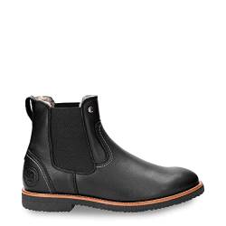 Panama Jack Herren Garnock Igloo Chelsea-Stiefel, Black C002, 42 EU von Panama Jack