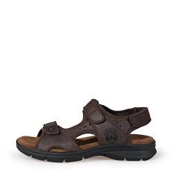 Panama Jack Herren Salton Basics Peeptoe Sandalen, Braun (Marron C1), 44 EU von Panama Jack