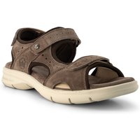 Panama Jack Herren Sandalen grau Velours von Panama Jack