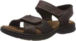 Panama Jack Herren Sanders Basics Peeptoe Sandalen, Braun Marron C1, 42 EU von Panama Jack