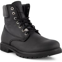 Panama Jack Herren Schnürboots schwarz Glattleder von Panama Jack