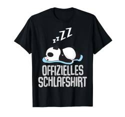 Offizielles Schlafshirt Panda Pandabär T-Shirt von Pandabär Panda Schlafshirt