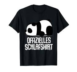 Offizielles Schlafshirt Panda Pandabär T-Shirt von Pandabär Panda Schlafshirt