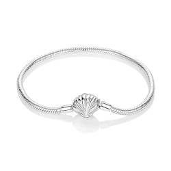 Pandach Armband Damen 925 Sterling Silber, Armbänder Moments Schlangen-Gliederarmband Armkette Valentinstag Muttertag Geburtstags Weihnachten Geschenk für Frauen Freundin Mama von Pandach