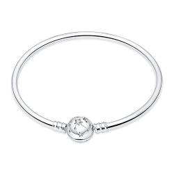 Pandach Armband Damen 925 Sterling Silber, Armbänder Moments Schlangen-Gliederarmband Armkette Valentinstag Muttertag Geburtstags Weihnachten Geschenk für Frauen Freundin Mama von Pandach