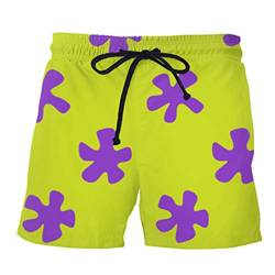 Sommer beiläufige Shorts 3D Patrick Star Hosen für Damen/Herren Shorts Color XL von Pandodut