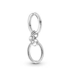 PANDORA Anhänger "Charm Schlüsselanhänger" silber 399566C00 von Pandora