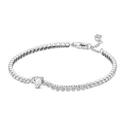 PANDORA Armband Timeless "Funkelndes Herz" silber, Zirkonia 590041C01 PANDORA Armband Timeless "Funkelndes Herz" silber, Zirkonia 590041C01-16 cm von Pandora