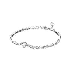 PANDORA Armband Timeless "Funkelndes Herz" silber, Zirkonia 590041C01 PANDORA Armband Timeless "Funkelndes Herz" silber, Zirkonia 590041C01-18 cm von Pandora