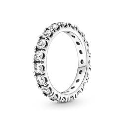 PANDORA Ring Timeless "funkelnde Reihe" silber, Zirkonia 190050C01 54 von Pandora