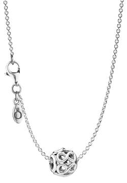 Pandora 08050 Damen-Halskette Silber 925 mit Anhänger Unendlichkeit von Pandora