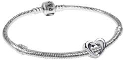 Pandora 15092 Armband für Damen Silber 925 Strahlendes Offenes Herz von Pandora
