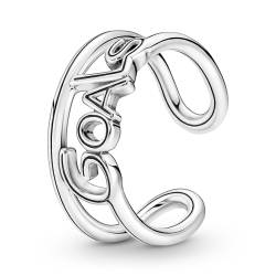 Pandora 191893C00 Damen-Ring ME Goals Silber von Pandora