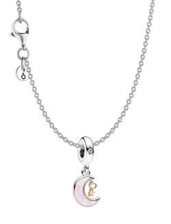 Pandora 68108 Damenkette Silber Schlüssel & Mond von Pandora