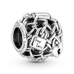 Pandora 790071C00 Silber Charm Kettenglieder Schloss von Pandora