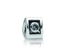 Pandora Damen-Bead Sterling-Silber 925 Buchstabenelement Q Kasi 79323-Q von Pandora