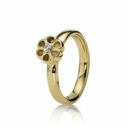 Pandora Damen-Ring 14k Gold Größe 50 150132D-50 von Pandora