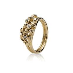 Pandora Damen-Ring 14k Gold Größe 52 150112D-52 von Pandora