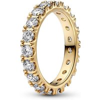 Pandora Fingerring PANDORA Eternity Ring für Damen, goldfarben mit Zirkonia von Pandora