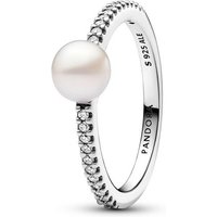 Pandora Silberring Ring aus Sterlingsilber mit Perle und Zirkonia von PANDORA Timeless von Pandora