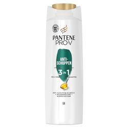 Pantene Pro-V Anti-Schuppen 3-In-1 Shampoo + Pflegespülung + Intensivpflege, Pro-V Formel + Antioxidantien, Für alle Haartypen, 400ML von Pantene