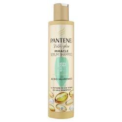 Pantene Pro-V Miracle Serum Glattes Shampoo mit Seideneffekt mit Hyaluronsäure, die Kraft eines Serums in einem Shampoo, für krauses und trockenes Haar, 250 ml von Pantene