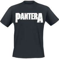 Pantera T-Shirt - Logo - S bis 5XL - für Männer - Größe 3XL - schwarz  - Lizenziertes Merchandise! von Pantera