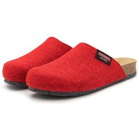 Pantoffelmann Bio Filzclog mit Korkfußbett ABS-Filzsohle Herren Damen Filz Pantoffel Hausschuh (1 Paar) für Laminat- und Parkettfußböden von Pantoffelmann