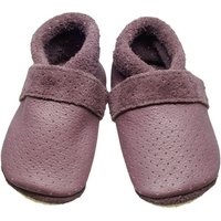 Pantolinos Krabbelschuhe Pantolinos Sommer Hausschuhe Ökoleder Roseberry Krabbelschuh von Pantolinos