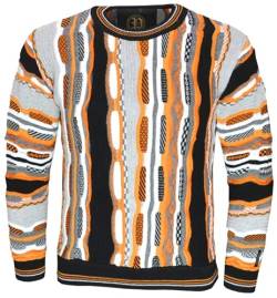 Paolo Deluxe® Original Sweater Modell Cascappo in Orange (as3, Alpha, l, Regular, Regular) von Paolo Deluxe