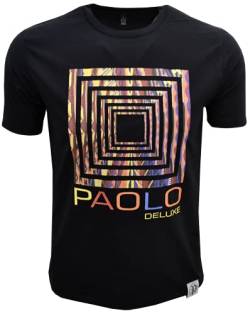 Paolo Deluxe® T-Shirt Frame Black/Multicolore (L) von Paolo Deluxe