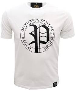 Paolo Deluxe® T-Shirt Logo White/Black (3XL) von Paolo Deluxe