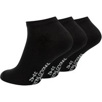 Paolo Renzo Sneakersocken für Herren und Damen (3-Paar) Atmungsaktive Unisex Sneaker Socken aus hochwertiger Baumwolle von Paolo Renzo