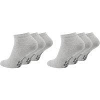 Paolo Renzo Sneakersocken für Herren und Damen (6-Paar) Atmungsaktive Unisex Sneaker Socken aus hochwertiger Baumwolle von Paolo Renzo