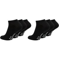 Paolo Renzo Sneakersocken für Herren und Damen (6-Paar) Atmungsaktive Unisex Sneaker Socken aus hochwertiger Baumwolle von Paolo Renzo