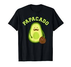 Papacado Papa Vater Baby Verkündung lustiger Spruch Vatertag T-Shirt von Papa Baby Geschenke