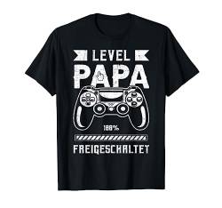 Frischgebackener Papa, Gaming, Level Papa, Game Controller T-Shirt von Papa - Content Design Studio